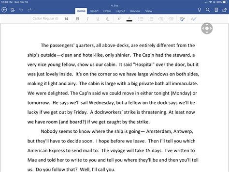 how to edit line spacing in word on ipad