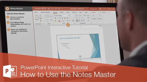 how to edit notes master in powerpoint