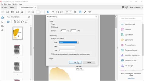 how to edit numbers in pdf file