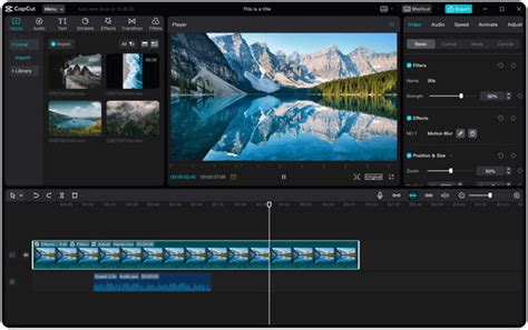how to edit on capcut on mac