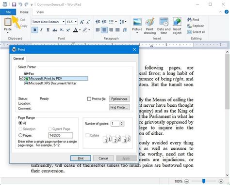 how to edit pdf in wordpad