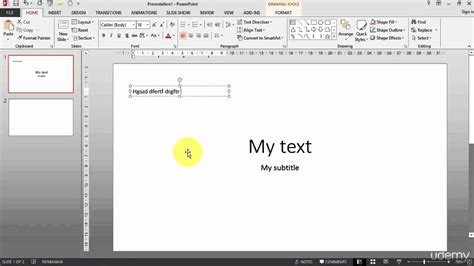 how to edit picture text in powerpoint