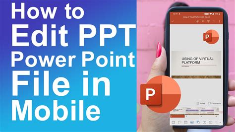 how to edit powerpoint presentation in mobile