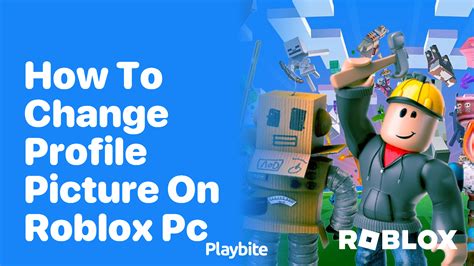 how to edit profile picture on roblox pc