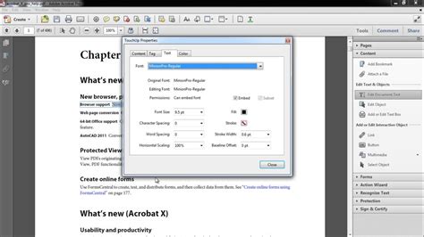 how to edit text in adobe acrobat free