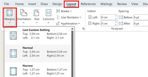 how to edit text in margins in word