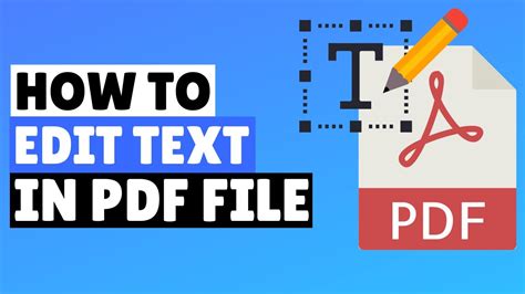 how to edit text in pdf file