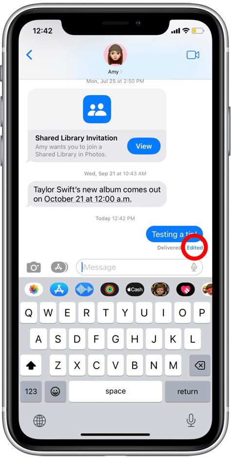 how to edit text in photo iphone
