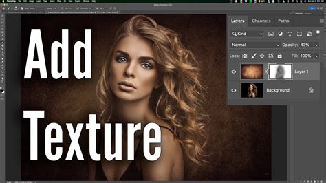 how to edit texture in photoshop