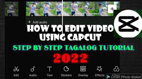 how to edit video in capcut tagalog