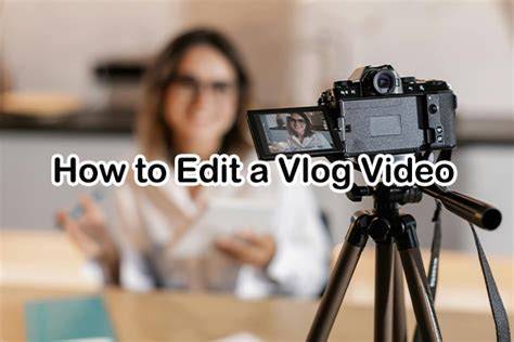 how to edit vlog