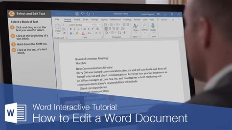 how to edit word document format