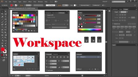 how to edit workspace in illustrator