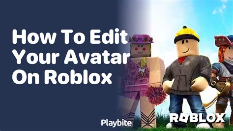 how to edit your avatar on roblox pc