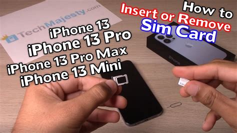 how to eject sim card in iphone 13