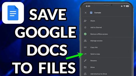how to email a google doc on iphone