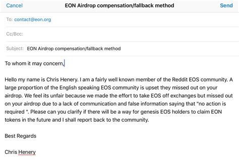how to email eon