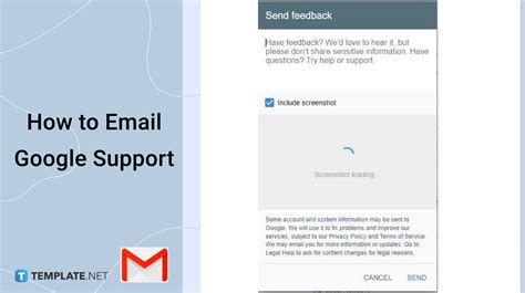 how to email gmail support