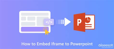 how to embed iframe in powerpoint