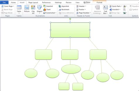 how to embed map in word