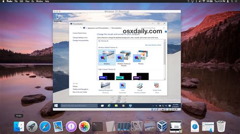 how to emulate macos on windows