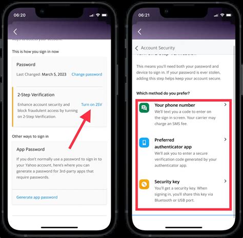 how to enable 2 step verification in yahoo