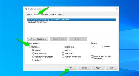 how to enable an app in safe mode