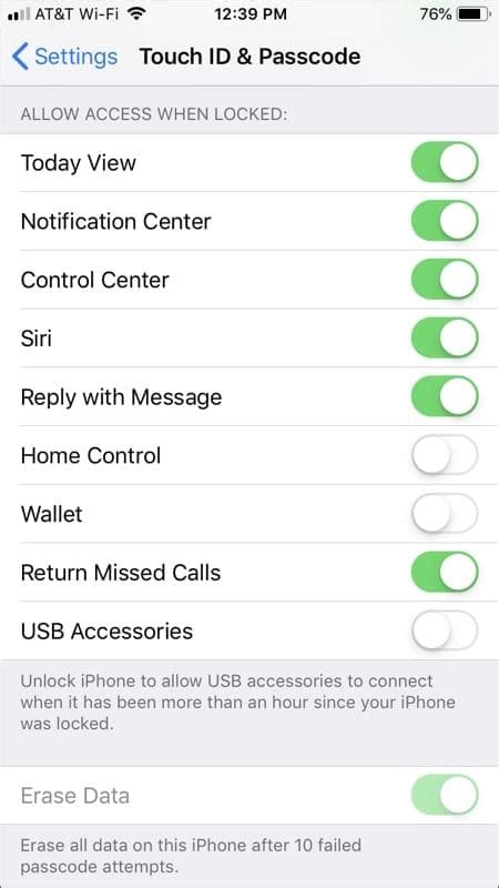 how to enable app lock in iphone 11