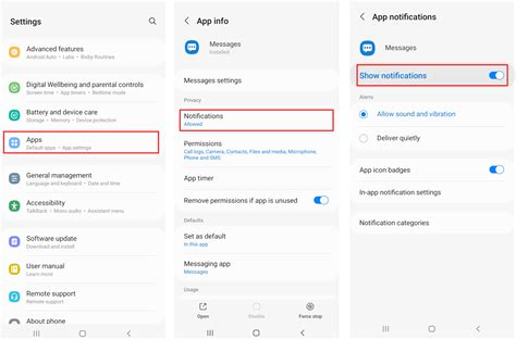how to enable app on android