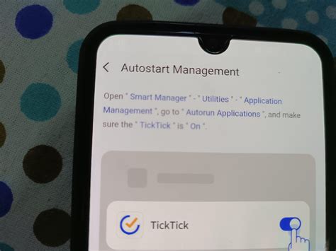 how to enable auto start apps in samsung