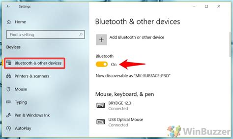 how to enable bluetooth adapter in windows 10