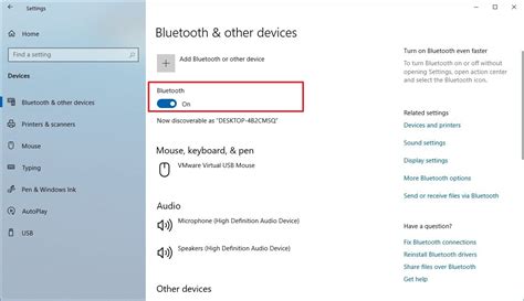 how to enable bluetooth on a new pc