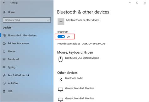 how to enable bluetooth on pc