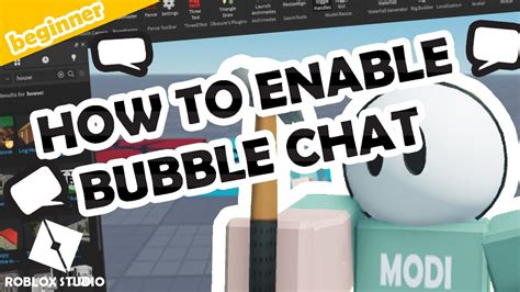 how to enable bubble chat roblox