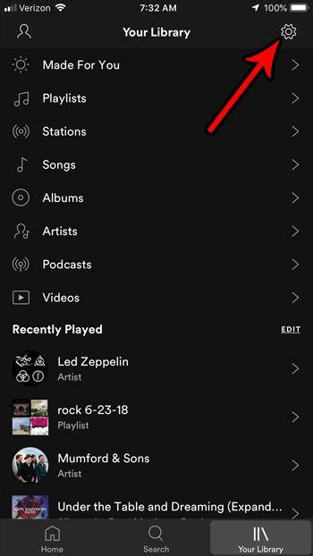how to enable data saver on spotify