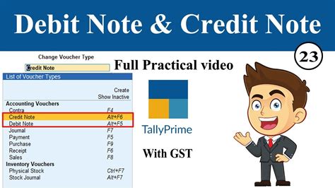how to enable debit note in tally prime