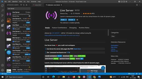 how to enable https on live server visual studio code