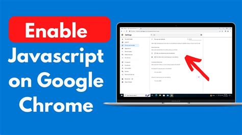 how to enable javascript on chrome windows 10