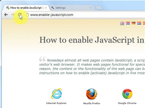 how to enable javascript on html viewer
