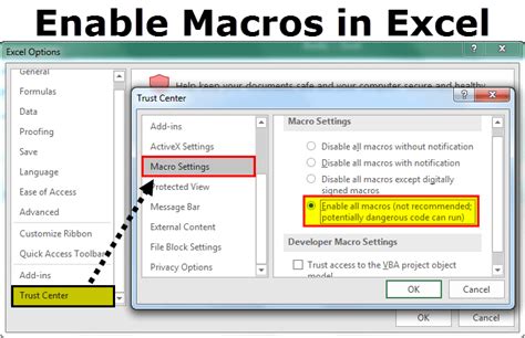 how to enable macros in excel video