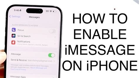 how to enable microphone on imessage