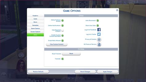 how to enable mods sims 4 pc