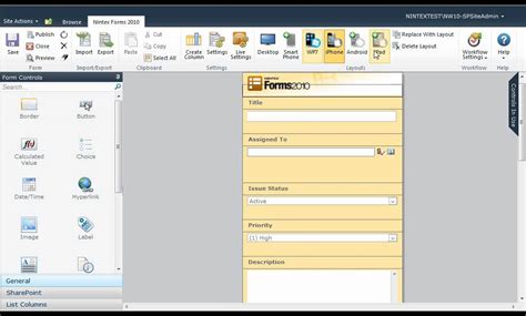 how to enable nintex forms in sharepoint online