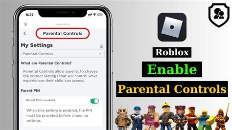 how to enable parental controls roblox