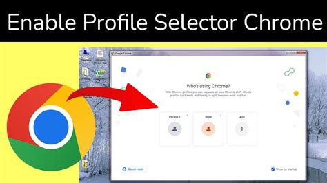 how to enable profiles in chrome