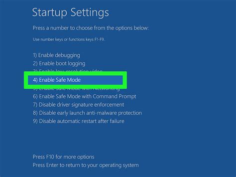 how to enable safe mode