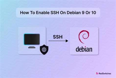 how to enable ssh on debian