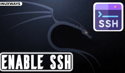 how to enable ssh on kali linux