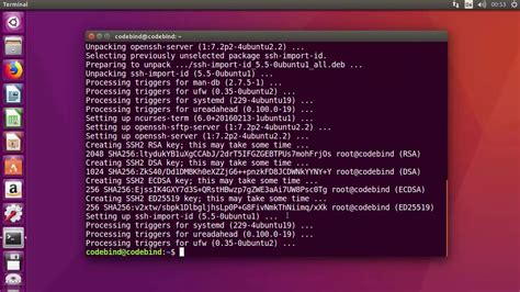how to enable ssh on ubuntu