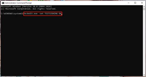 how to enable test mode in windows 10